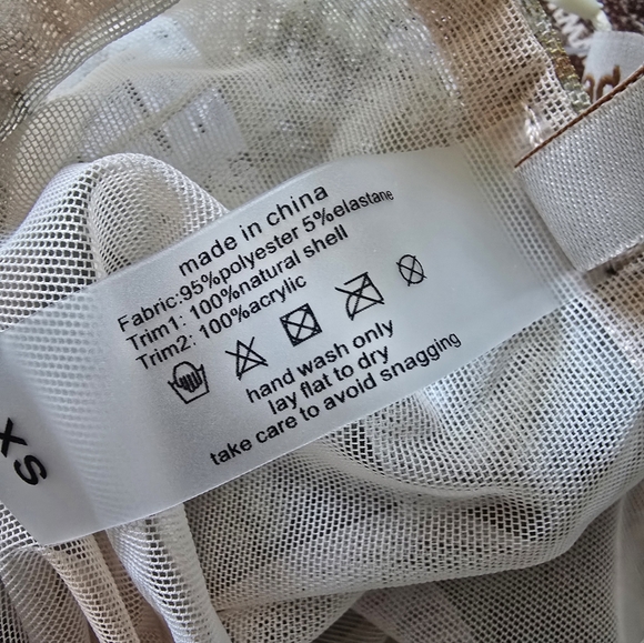 Jaded London Vida Backless Maxi Dress With Shell Trim in Marine XS - Picture 11 of 12